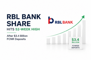 RBL Bank Share Hits 52-Week High on $3.4B Deposits