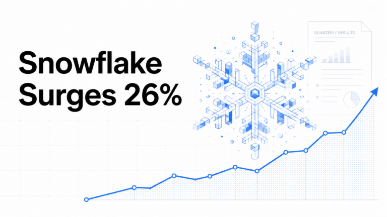 Snowflake Stock Surges 26% After Strong Quarterly Results