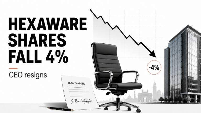 Hexaware Technologies Shares Fall 4% After CEO Srikrishna Ramakarthikeyan Resigns