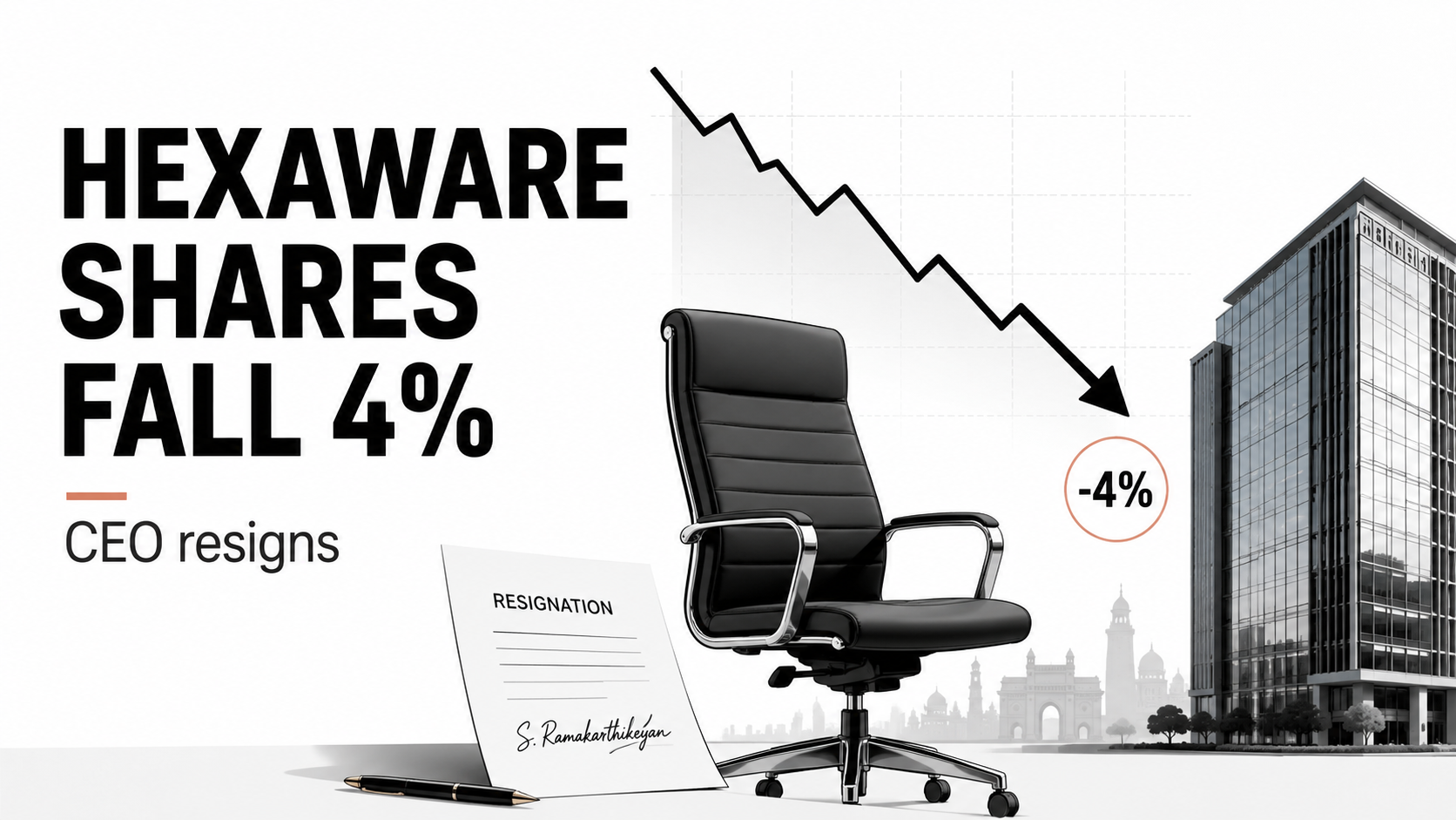 Hexaware Technologies Shares Fall 4% After CEO Srikrishna Ramakarthikeyan Resigns